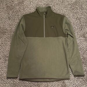 Ascend Olive Quarter-Zip Pullover